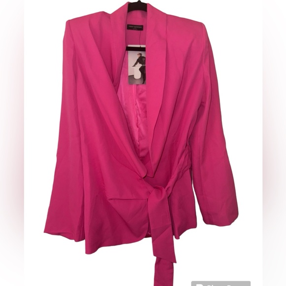 Naked Wardrobe Blazer, Pink. Size XS - Picture 1 of 4